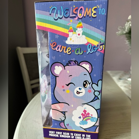 Care Bears A Lot Bear 40th Anniversary Plush Special Collector's Edition SHIMMER - Picture 2 of 5